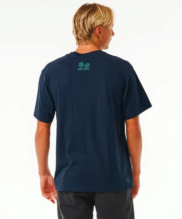 Rip Curl Saltwater Culture Earth Power Tee - Dark Navy